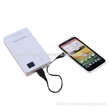 11,000mAh High-capacity Power Bank for Mobile Phones with Dual-USB